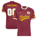 Portland Timbers adidas 2024 Archive Custom Authentic Jersey - Red