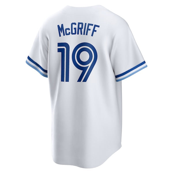 Fred McGriff Toronto Blue Jays Nike Cooperstown Collection 2023 Hall of Fame Inline Replica Jersey - White