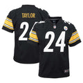 Joey Porter Jr. Pittsburgh Steelers Nike Youth Game Jersey - Black
