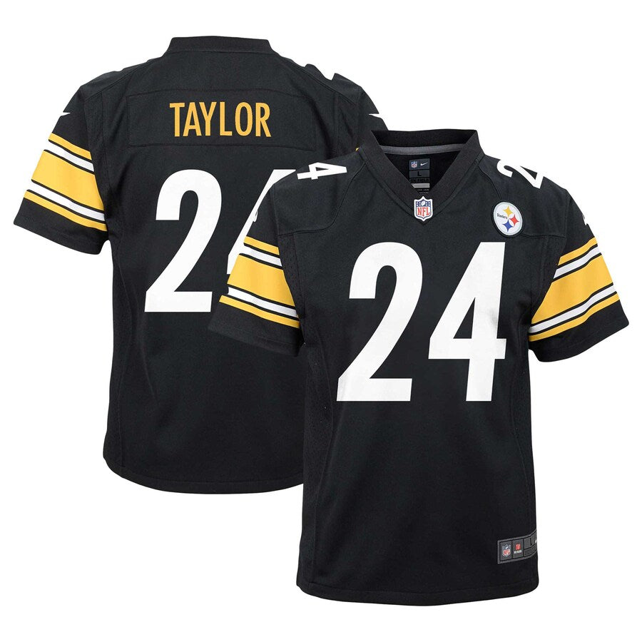 Joey Porter Jr. Pittsburgh Steelers Nike Youth Game Jersey - Black