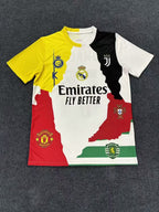 Cristiano Ronaldo All Club Football Logo Limited Edition Jersey