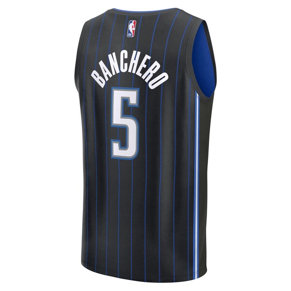 Paolo Banchero Orlando Magic  Fast Break Replica Player Jersey - Icon Edition - Black