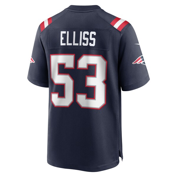 Christian Elliss New England Patriots Nike  Game Jersey -  Navy