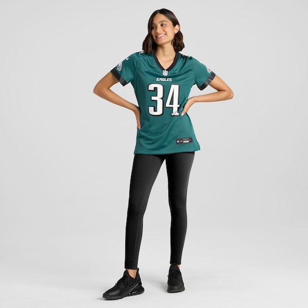Isaiah Rodgers Philadelphia Eagles Nike Women's Team Game Jersey - Midnight Green