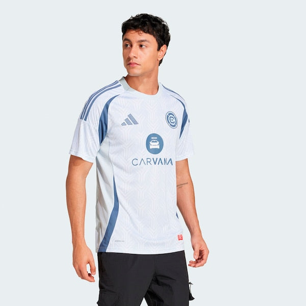 Chicago Fire adidas 2025 The Municipal Kit Replica Jersey - Light Blue