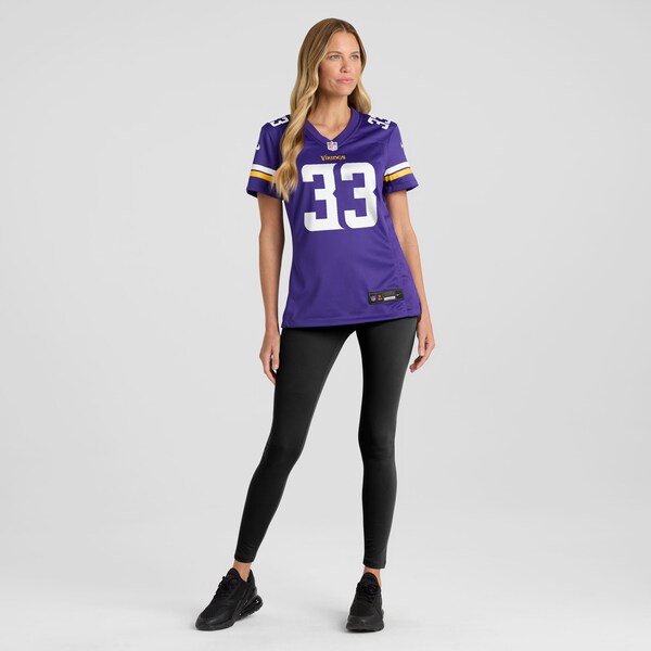 Aaron Jones Minnesota Vikings Nike Women's  Game Jersey -  Purple/White