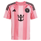 Inter Miami CF adidas Youth 2025 Euforia Replica Custom Jersey - Light Pink