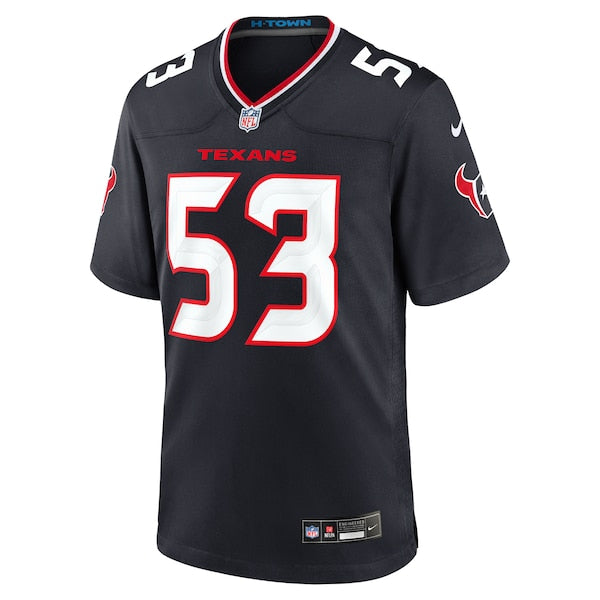 Kendrick Green Houston Texans Nike Team Game Jersey -  Navy