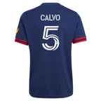 Francisco Calvo Chicago Fire adidas 2021 Primary Authentic Player Jersey - Navy
