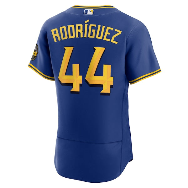 Julio Rodríguez Seattle Mariners Nike City Connect Authentic Player Jersey - Royal