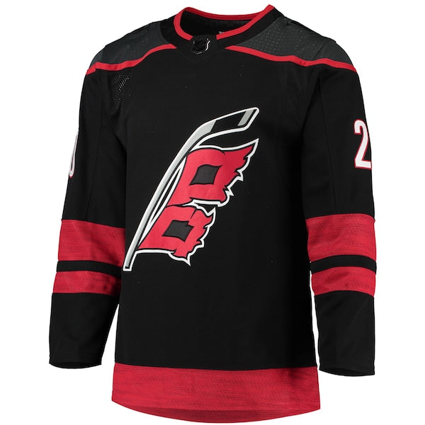 Sebastian Aho Carolina Hurricanes adidas Home Primegreen Authentic Player Jersey - Black