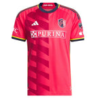 St. Louis City SC adidas 2024 CITY Kit Authentic Custom Jersey - Red