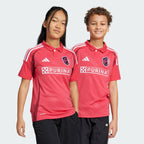 St. Louis City SC adidas Youth 2025 Forever CITY Red Replica Jersey - Red