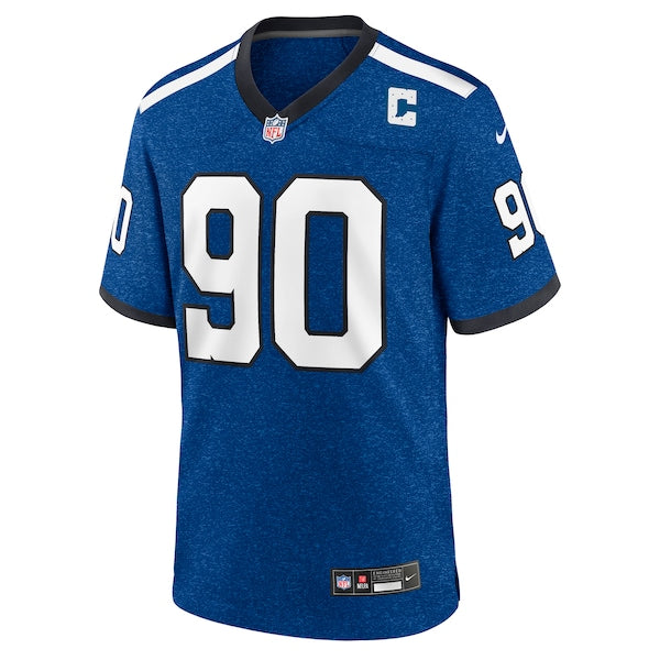 Grover Stewart Indianapolis Colts Nike Indiana Nights Alternate Game Jersey - Royal/Royal