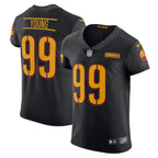 Chase Young Washington Commanders Nike Alternate Vapor Elite Jersey - Black/Burgundy/White