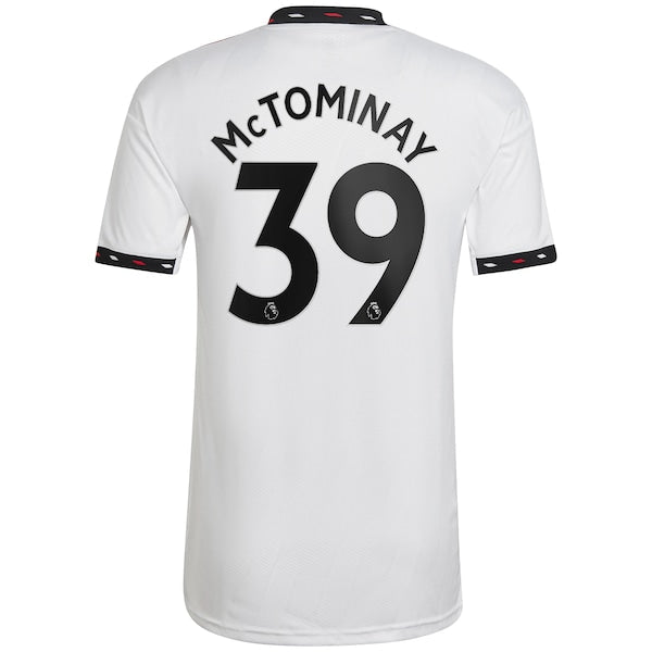 Scott McTominay Manchester United adidas 2022/23 Away Replica Player Jersey - White
