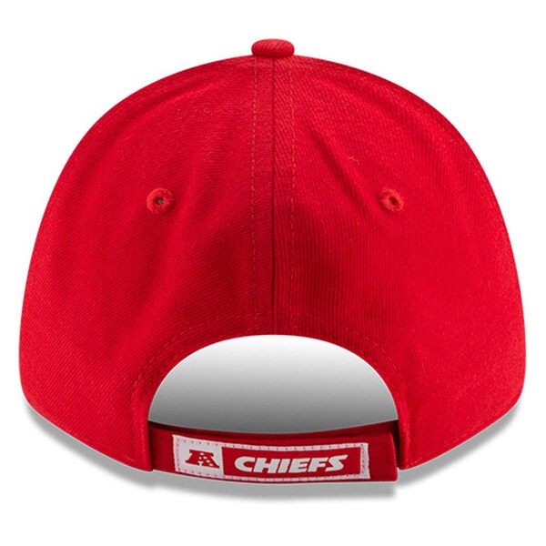 Kansas City Chiefs New Era Super Bowl LVIII Champions Side Patch 9FORTY Adjustable Hat - Red