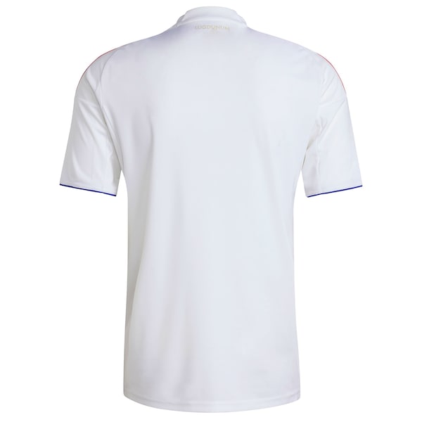 Olympique Lyonnais adidas 2025/26 Home Replica Jersey - White/Blue