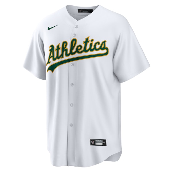 Nick Kurtz Athletics Nike Home Replica Player Jersey - White