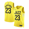 Lauri Markkanen Utah Jazz Nike Unisex Swingman Jersey - Association Edition - Gold