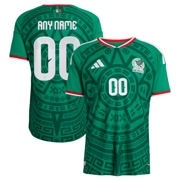 Mexico National Team adidas 2026 Home Authentic Custom Jersey - Green