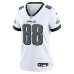 Dallas Goedert Philadelphia Eagles Nike White Game Jersey - White/Black/Green