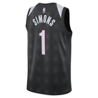 Anfernee Simons Portland Trail Blazers Nike Unisex 2024/25 Swingman Player Jersey - City Edition - Black
