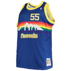 Dikembe Mutombo Denver Nuggets 1991/92 Big & Tall Hardwood Classics Swingman Jersey - Royal