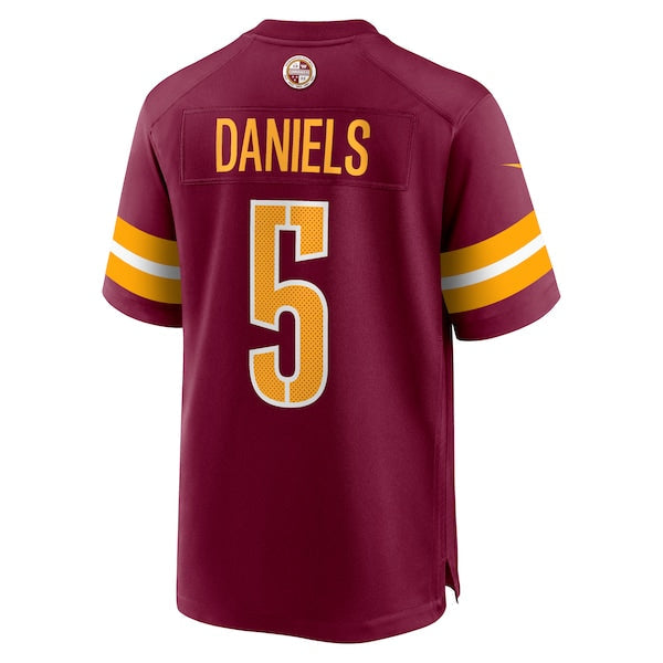 Jayden Daniels Washington Commanders Nike 2024 NFL Draft First Round Pick Player Game Jersey - Burgundy