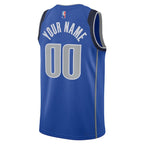 Dallas Mavericks Nike 2021/22 Diamond Swingman Custom Jersey - Icon Edition - Blue