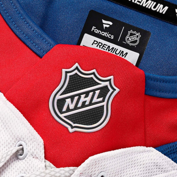 New York Rangers  Away Premium Custom Jersey - White/Navy/Royal