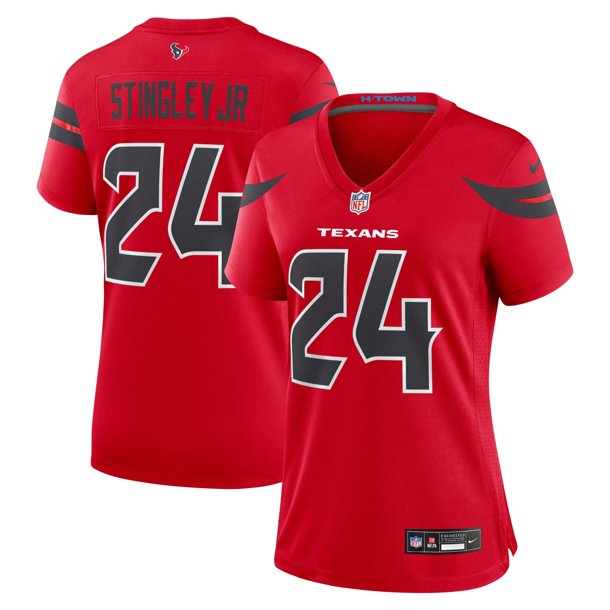 Derek Stingley Jr. Houston Texans Nike Women's Game Jersey - White