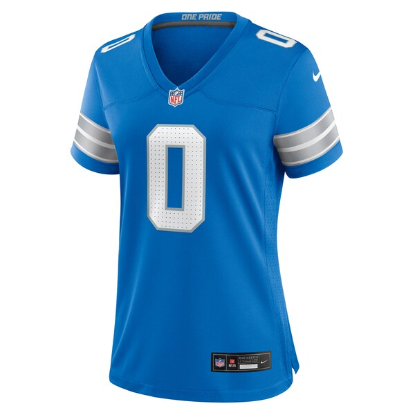 Terrion Arnold Detroit Lions Nike Women's Team Game Jersey -  Blue