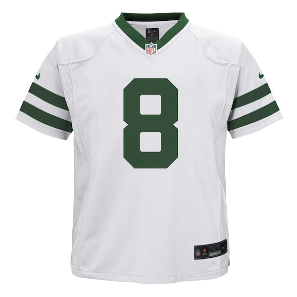 Aaron Rodgers New York Jets Nike Preschool Alternate Game Jersey - White/Green
