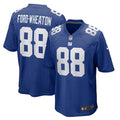 Bryce Ford-Wheaton New York Giants Nike Team Game Jersey -  Royal
