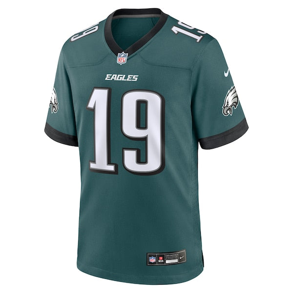 Josh Sweat Philadelphia Eagles Nike Team Game Jersey - Midnight Green