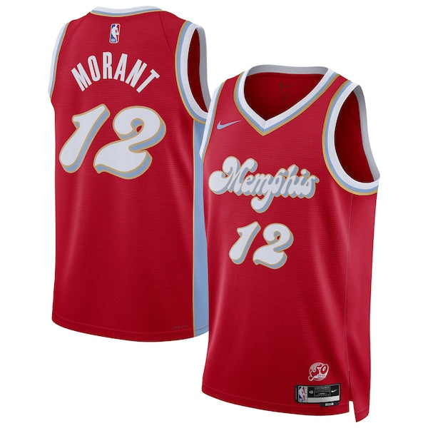 Ja Morant Memphis Grizzlies Nike Unisex 2024/25 Swingman Player Jersey - City Edition - Red