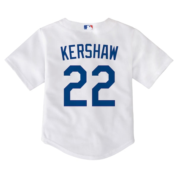 Clayton Kershaw Los Angeles Dodgers Nike Toddler Home Game Jersey - White