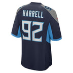 Jaylen Harrell Tennessee Titans Nike  Game Jersey -  Navy