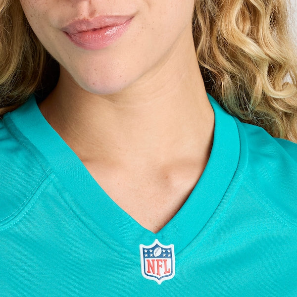 Grant DuBose Miami Dolphins Nike Women's  Game Jersey -  Aqua
