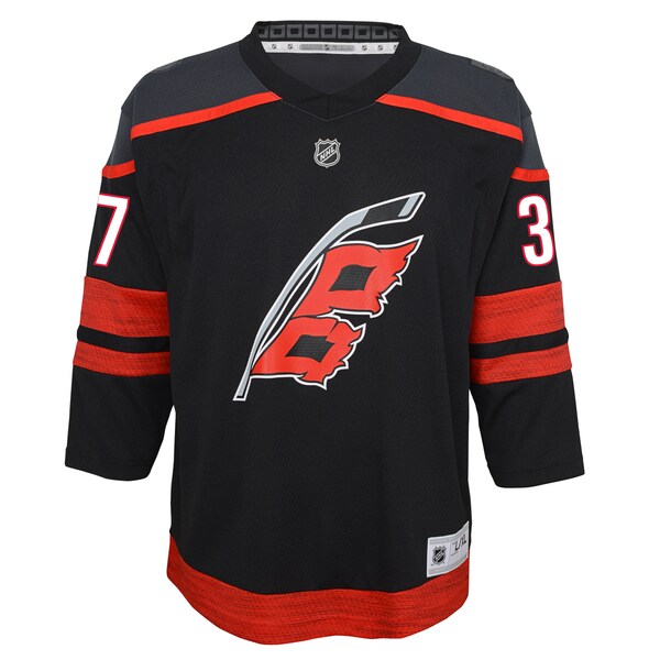 Andrei Svechnikov Carolina Hurricanes Youth Alternate Replica Player Jersey - Black