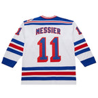 Mark Messier New York Rangers 1993-94 Power Play Jersey - White/Royal