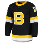 Taylor Hall Boston Bruins adidas Alternate Primegreen Authentic Player Jersey - Black