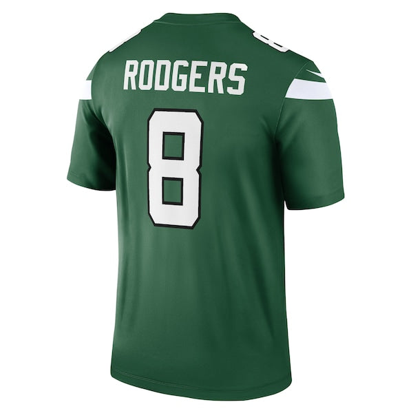 Aaron Rodgers New York Jets Nike Men's Legend Player Jersey - Gotham Green/Black/White