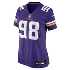 Javon Hargrave Minnesota Vikings Nike Women's Team Game Jersey -  Purple