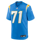 Branson Taylor Los Angeles Chargers Nike Team Game Jersey -  Powder Blue