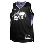 Jordan Clarkson Utah Jazz Jordan Brand Youth Swingman Jersey - Statement Edition - Black
