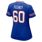 Dan Feeney Buffalo Bills Nike Women's Team Game Jersey -  Royal