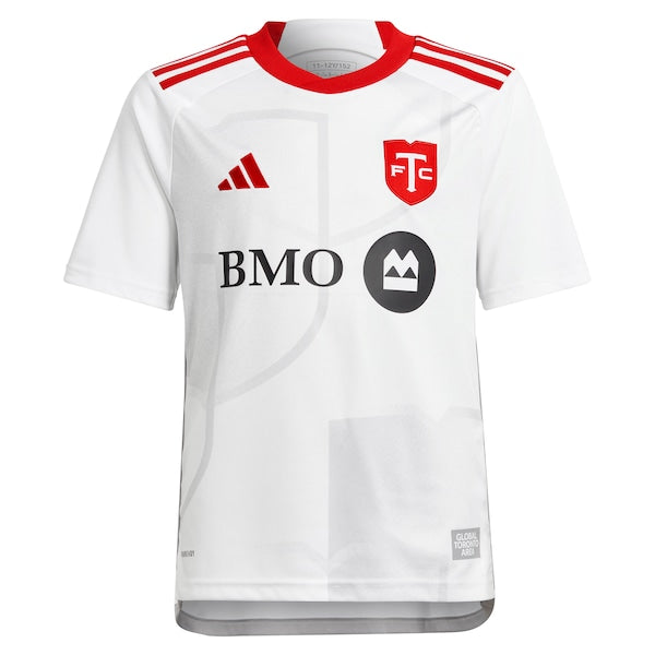 Jonathan Osorio Toronto FC adidas Youth 2024 GTA Kit Replica Player Jersey – White
