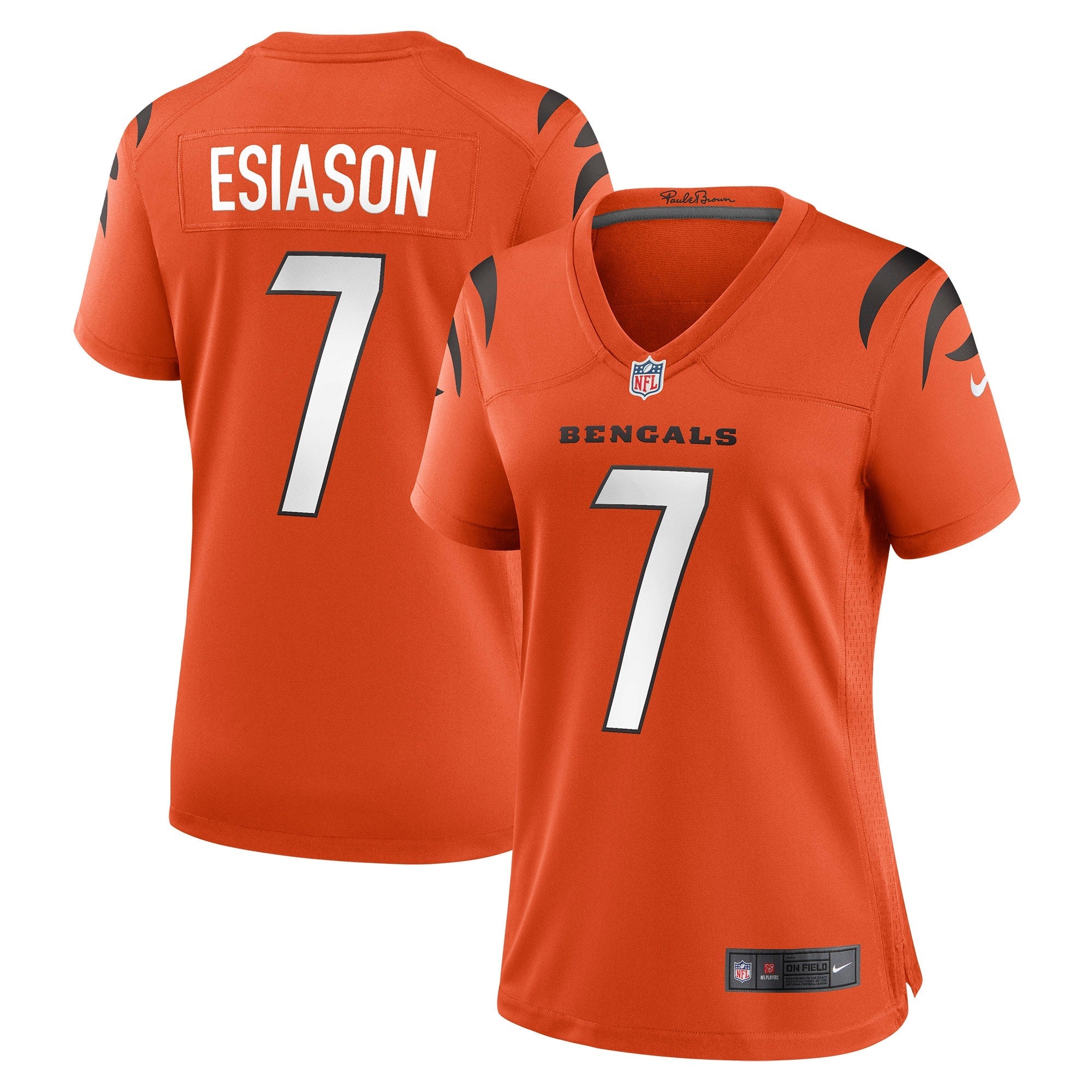 Boomer Esiason Cincinnati Bengals Nike Women's Retired Player Jersey - Black/Orange